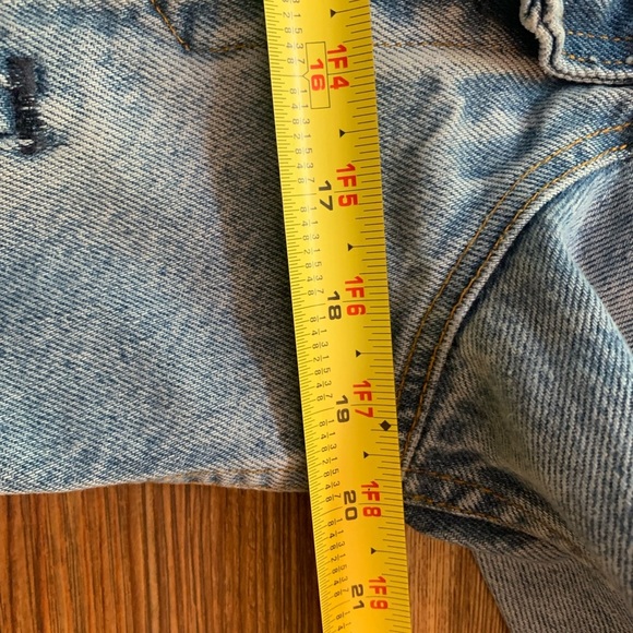Vintage 80’s Levi’s Denim Jean Jacket Size 40 WPL 423 Made In USA 100% Cotton - Picture 11 of 16